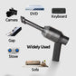 2 IN 1 VACUUM CLEANER,  Mini Handheld Vacuum Cordless, Keyboard Vacuum Cleaner, Eraser Crunbs, Paper Scrap, Bread Crumbs, Car Device, Pet House