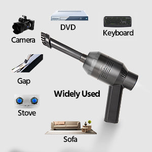 2 IN 1 VACUUM CLEANER,  Mini Handheld Vacuum Cordless, Keyboard Vacuum Cleaner, Eraser Crunbs, Paper Scrap, Bread Crumbs, Car Device, Pet House