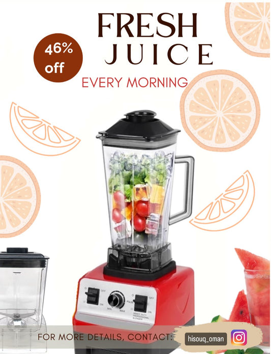 2200W Heavy Duty Professional Blender Mixer Juicer SC-1589