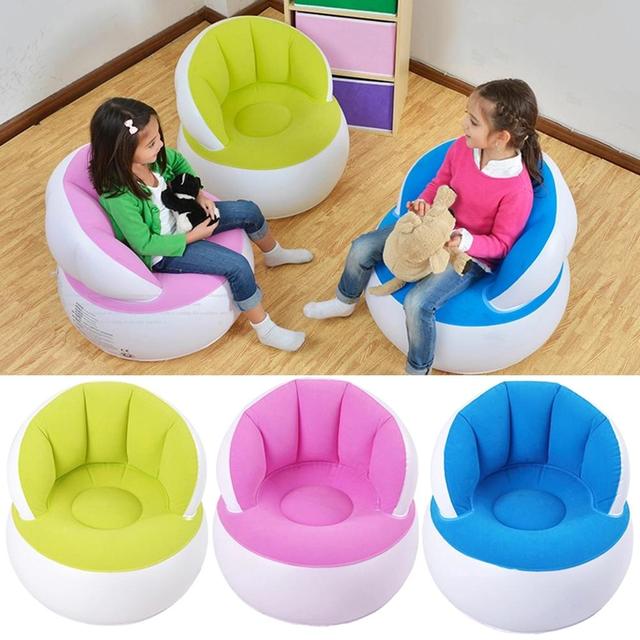 Air Chair / Inflatable Chair /Sofa Seat for Kids, Teen Girls Room - Comfortable Indoor/Outdoor Furniture for Swimming Pool, Home, Dorm, Yard, Parties & Events - 100% Waterproof 