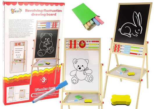 Revolving Fluctuation Black Board and Magnetic Drawing Board