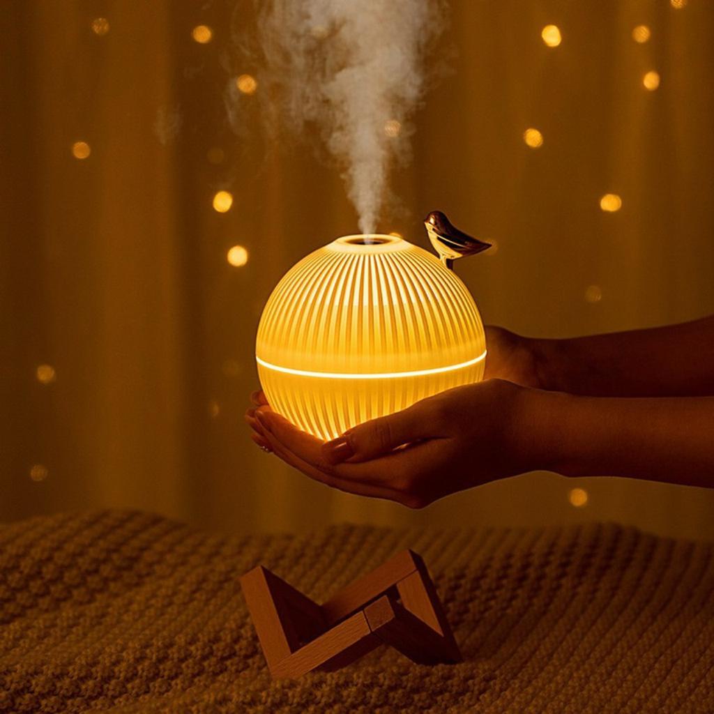 Lark Humidifier- 330ML USB Humidifier for Bedroom with Night Light- Humidifiers