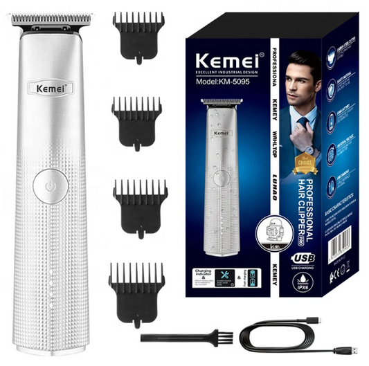 Kemei Professional Rechargeable Electric Hair Trimmer Beard Clipper for Men KM-5095